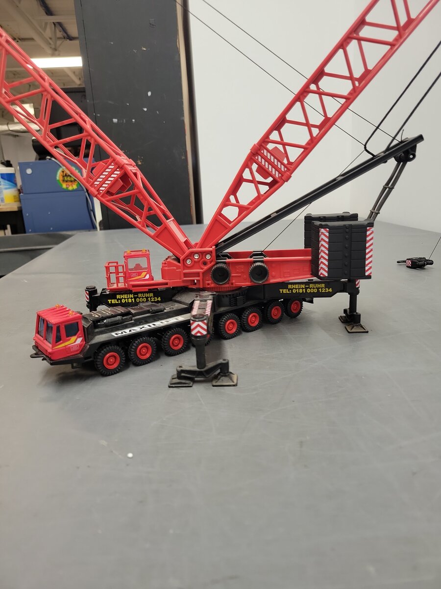 Cararama 90916 1:43 Super Heavy Duty Crane EX