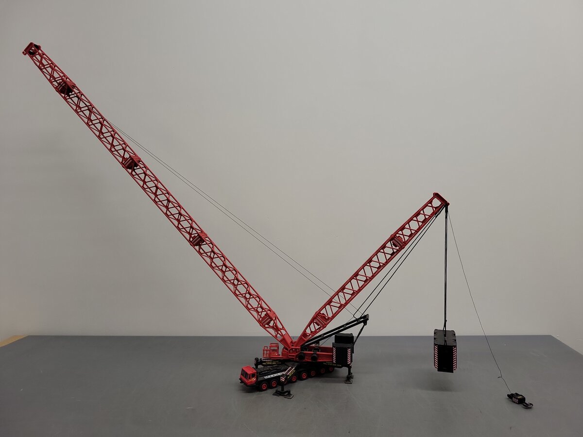 Cararama 90916 1:43 Super Heavy Duty Crane EX