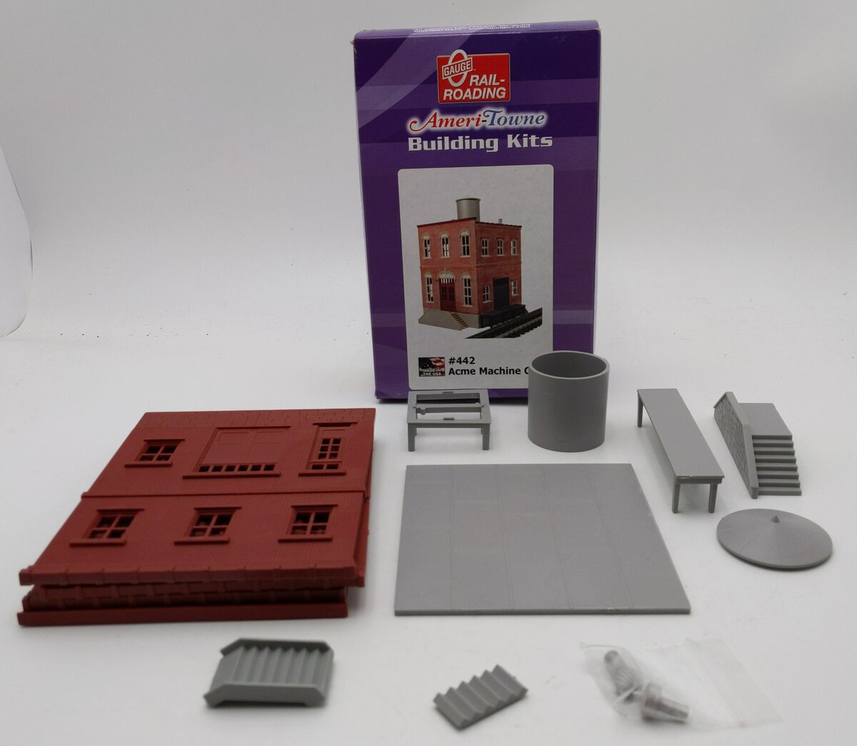 Ameri-Towne 442 O Gauge Skippey Gear Company Industrial Building Kit EX/Box
