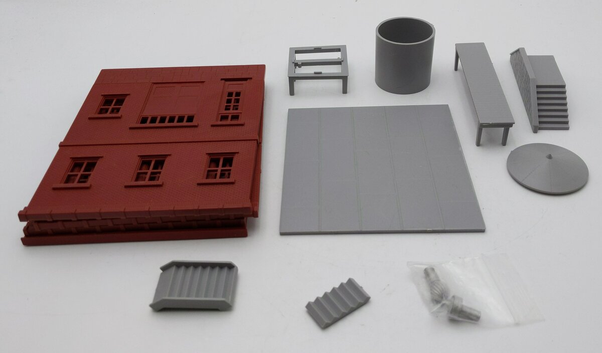 Ameri-Towne 442 O Gauge Skippey Gear Company Industrial Building Kit EX/Box
