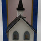 Model Power 6350 O Built-Up Church Building with 2 Figures EX/Box