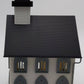 Model Power 6350 O Built-Up Church Building with 2 Figures EX/Box