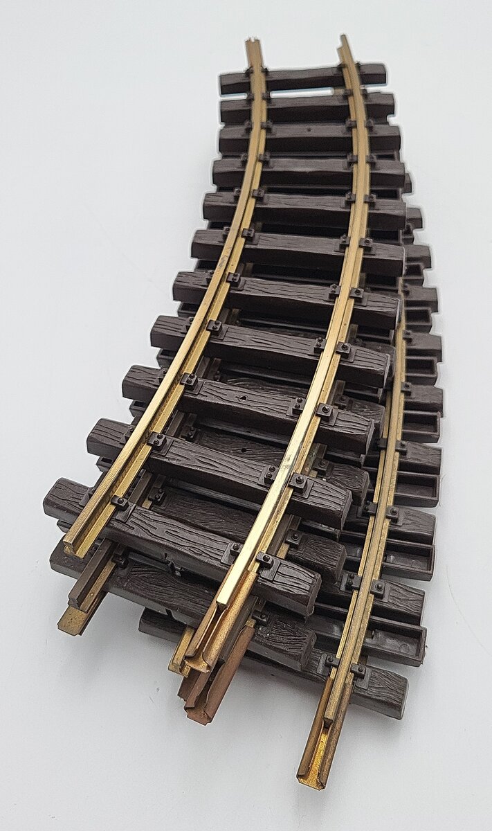 LGB 1100 G Scale 30 Degree Curved Track Sections (5) VG