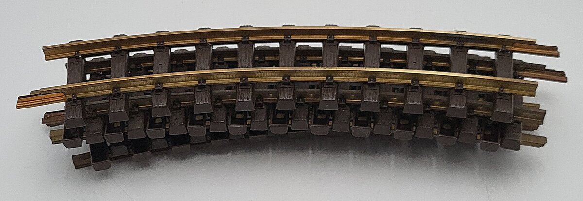 LGB 1100 G Scale 30 Degree Curved Track Sections (5) VG