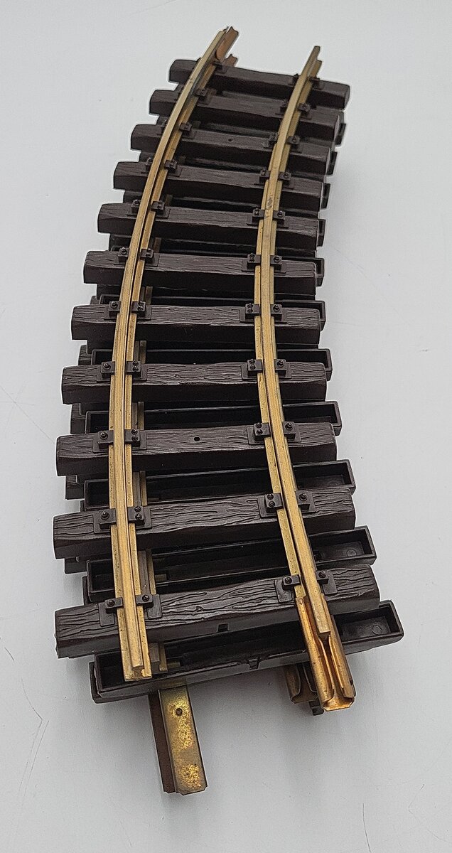 LGB 1100 G Scale 30 Degree Curved Track Sections (5) VG