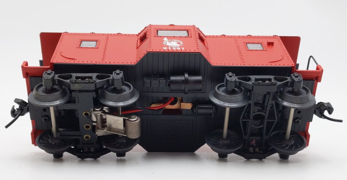 K-Line K614-1232 O CNJ Bay Window Caboose #91291 EX/Box