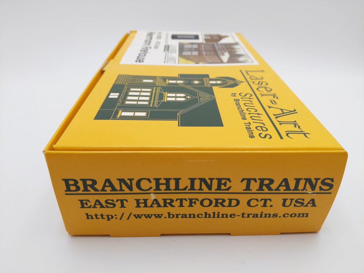 Branchline Trains 200 HO Hermann Firehouse Laser-Art Kit EX/Box