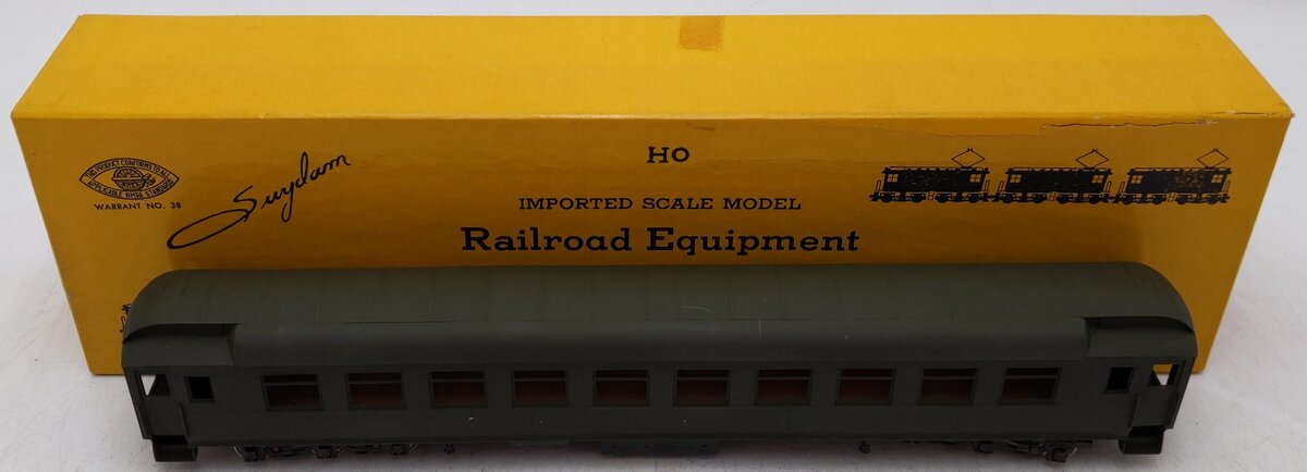 E. Suydam & Co RR-4 HO Scale BRASS Coach-Chair Passenger Car EX/Box