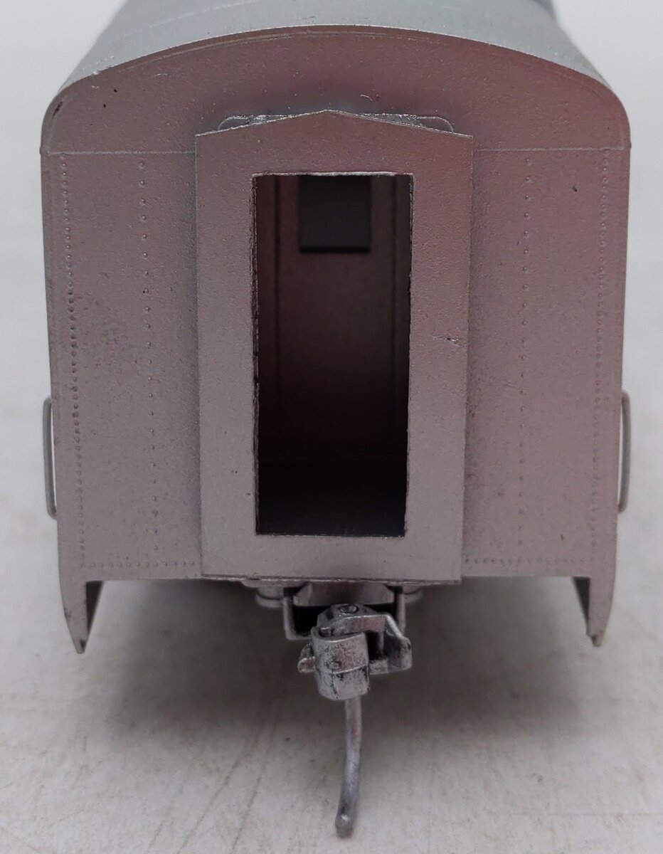 Lambert HO Scale Nickel-Plated Brass Santa Fe Pullman Car EX/Box