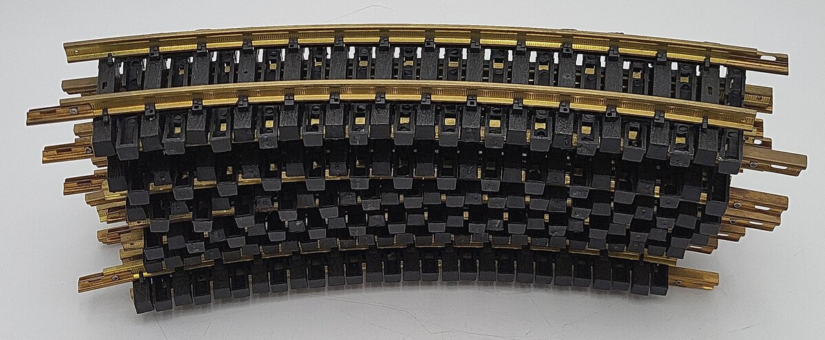Aristo-Craft 30100 USA 4' Diameter Curved Track (12) EX