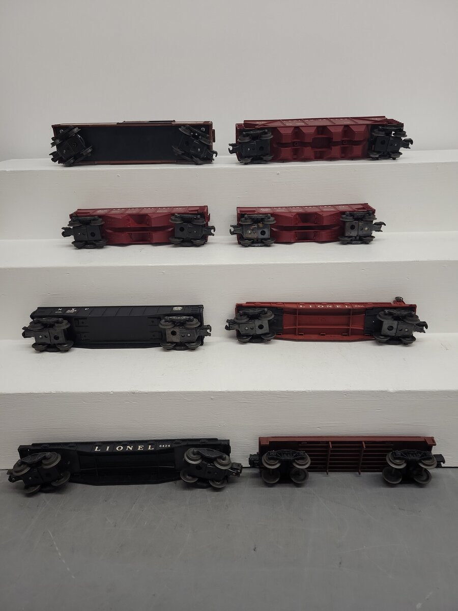 Lionel & KMT Vintage O Train Cars 6424,520469,2-25000,643625,6462,6511,1877 [8] VG