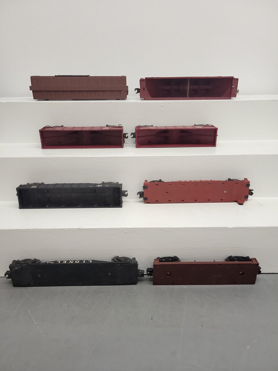 Lionel & KMT Vintage O Train Cars 6424,520469,2-25000,643625,6462,6511,1877 [8] VG