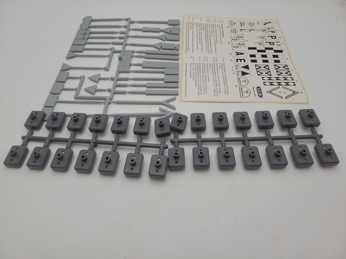 LGB 5031 G Scale Subsidiary Nebensignale Railroad Signs EX/Box