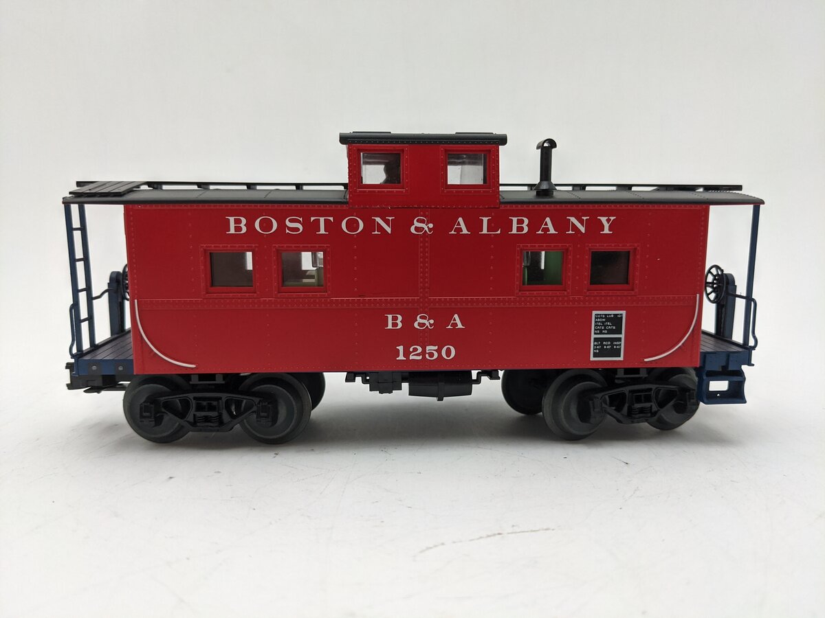 Weaver U2963LD O Gauge Boston & Albany Northeastern Caboose #1250 [3 Rail] EX