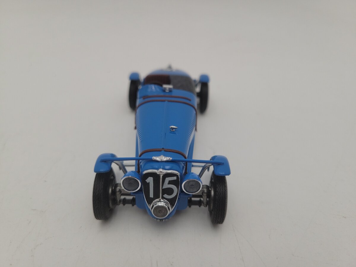 IXO Models 135S 1:43 Scale Blue Delahaye 24hr Le Mans 1938 #15 Chaboud Tremoulet EX