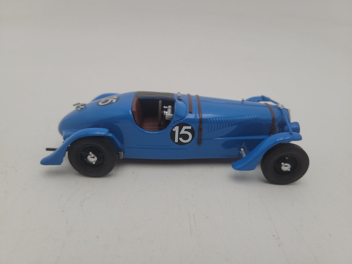IXO Models 135S 1:43 Scale Blue Delahaye 24hr Le Mans 1938 #15 Chaboud Tremoulet EX
