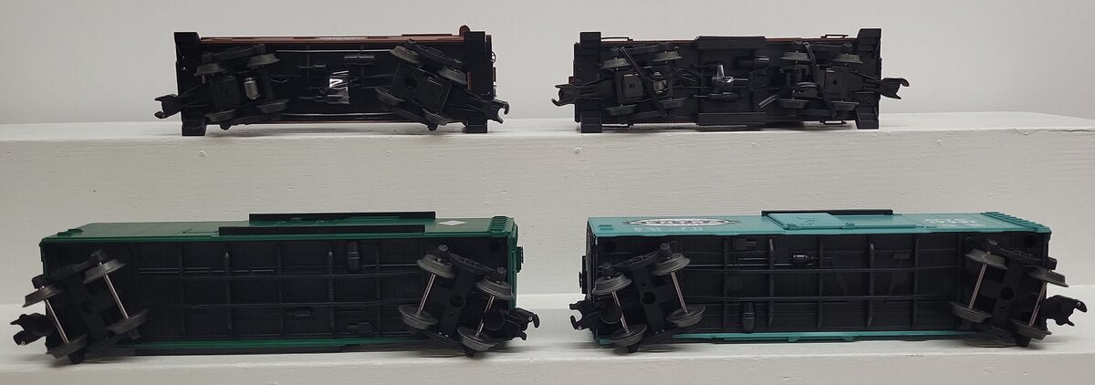 Lionel O Gauge Assorted Freight Cars: #17221, #17311, #17608, #6001 [4] EX/Box