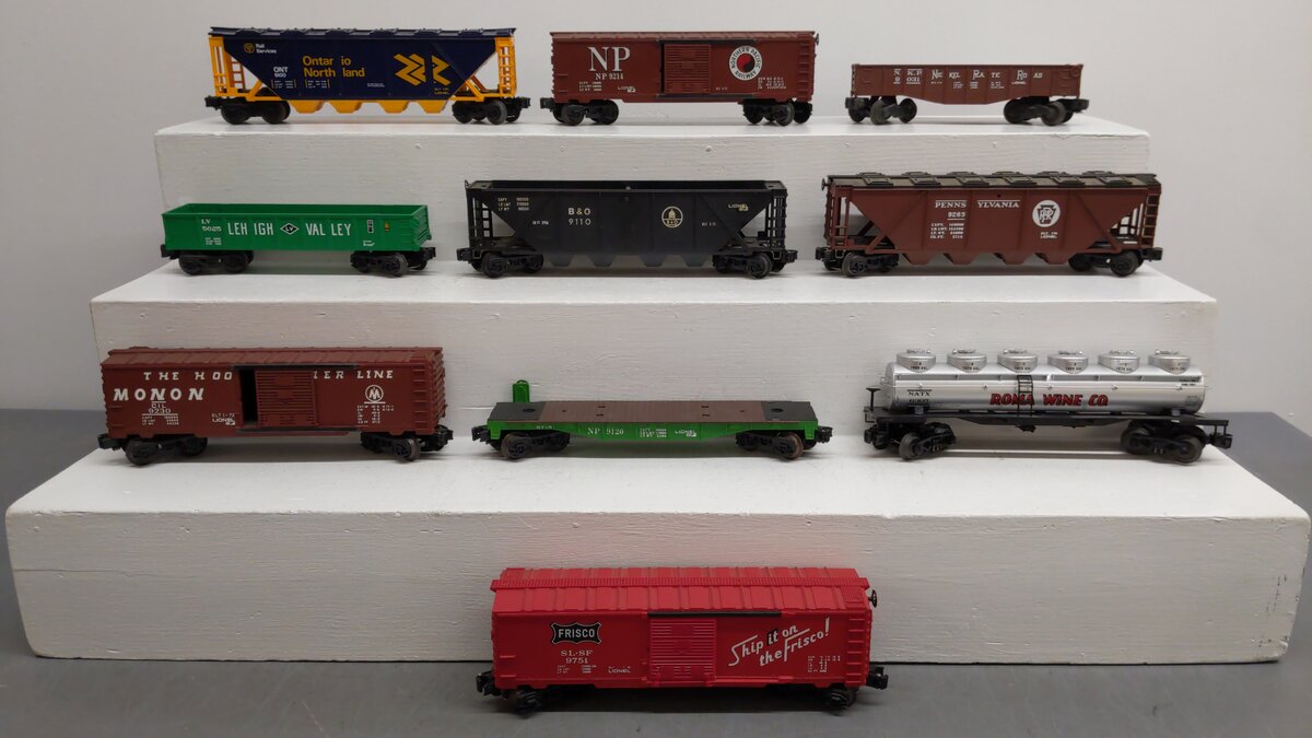 Lionel & Others O Gauge Freight Cars [10] VG