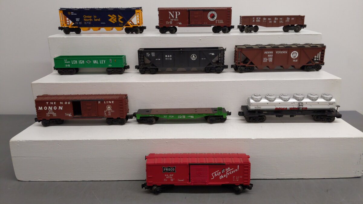 Lionel & Others O Gauge Freight Cars [10] VG