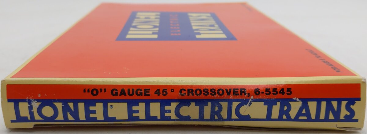 Lionel 6-5545 O Gauge 45° Crossover EX/Box