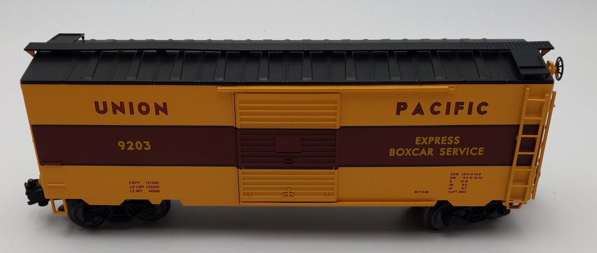 Weaver 6-9203 O Union Pacific Express Boxcar #9203 EX/Box
