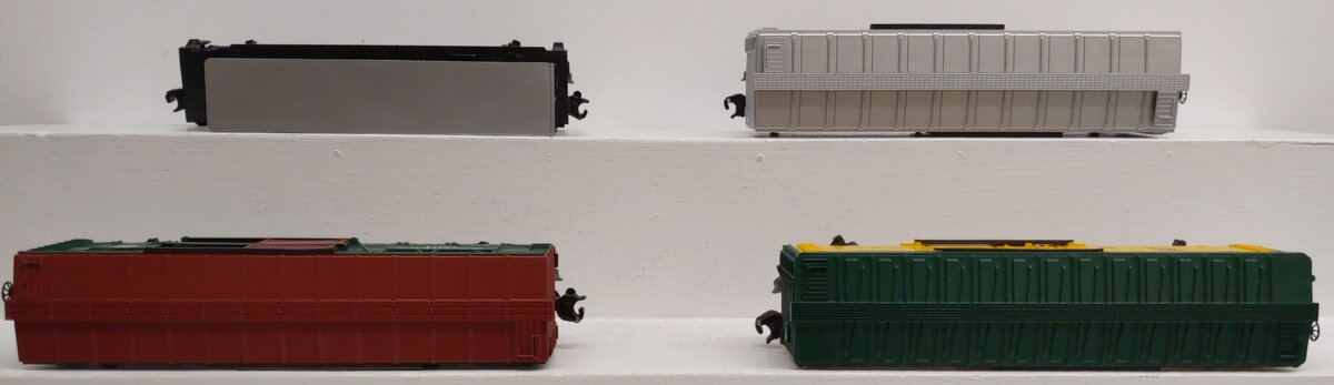 Lionel O Gauge Assorted Freight Cars: #16922, #7403, #9887, #17222 [4] LN/Box