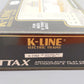 K-Line K-7702 O Gauge Southern Pacific Golden Pig TTAX Articulated Flatcar Set VG/Box