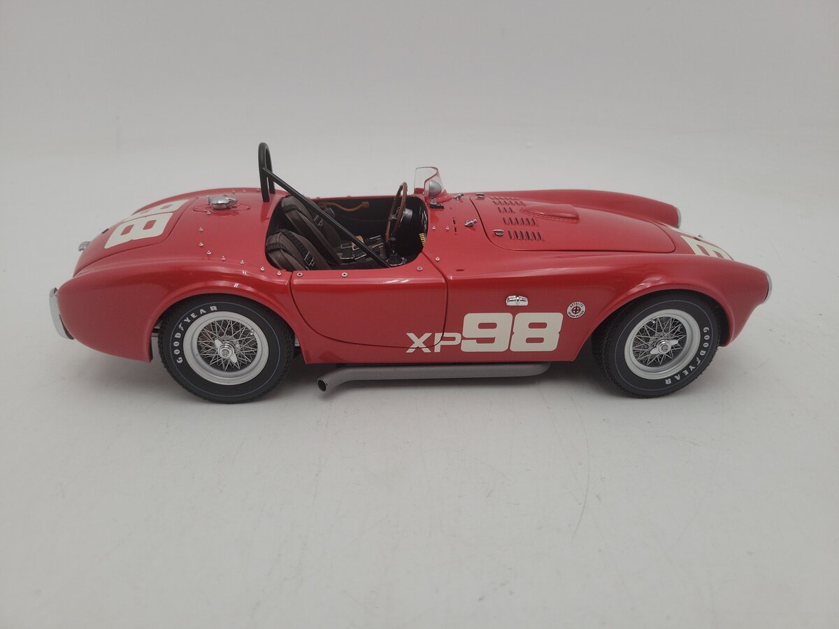 Exoto 260/289 1:18 Scale Red 1962 The First Racing Cobra #98XP Limited Edition EX