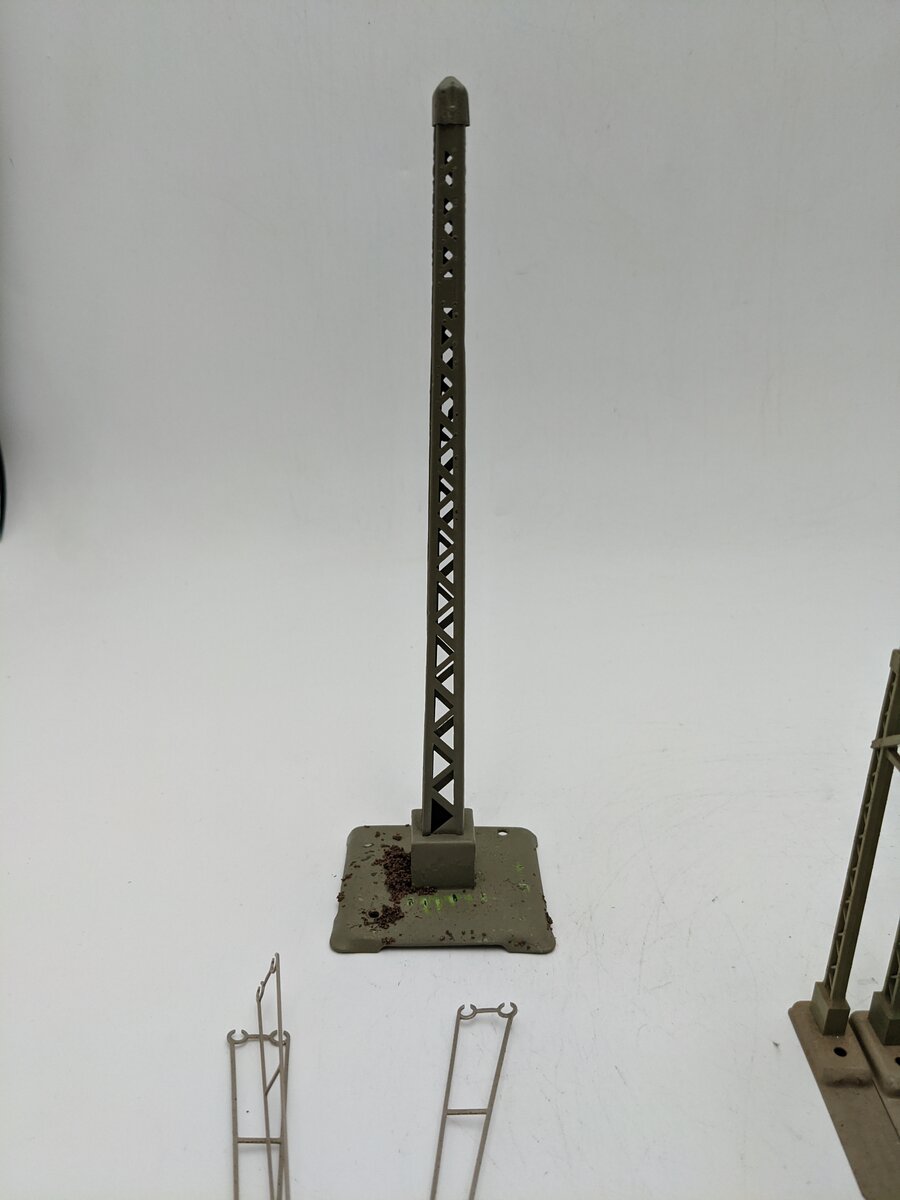 Marklin HO Scale Tower, Wires & Catenary Mast [49] VG