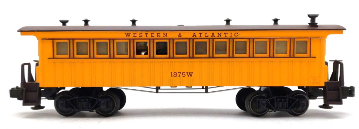Lionel 1875W Vintage O Western & Atlantic Coach w/Whistle EX