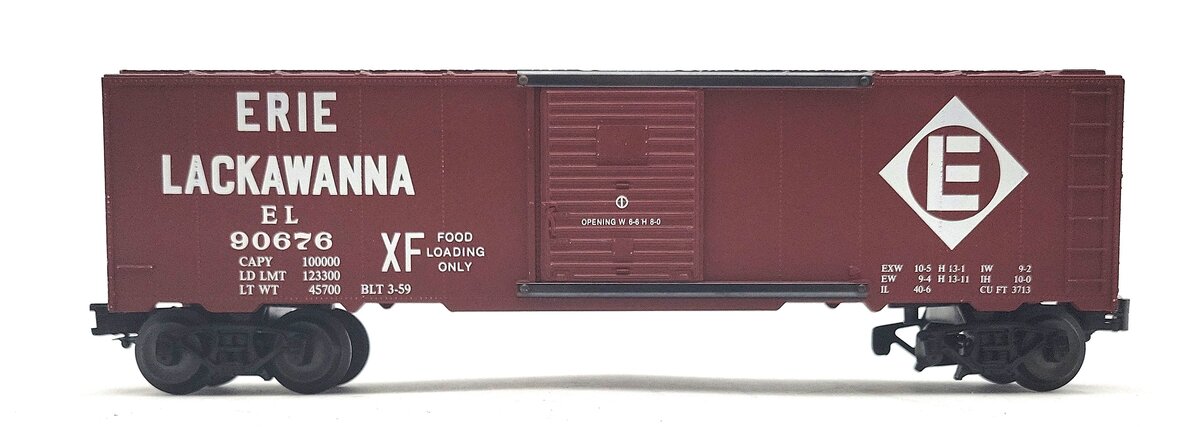 KMT 90676 O Gauge Erie Lackawanna Boxcar #90676 EX