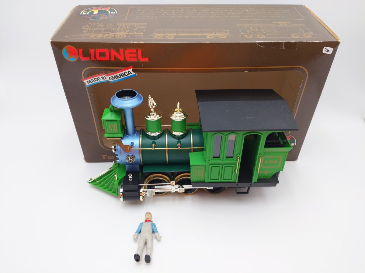Lionel 8-85100 G Scale Pennsylvania 0-6-0 Steam Locomotive EX/Box