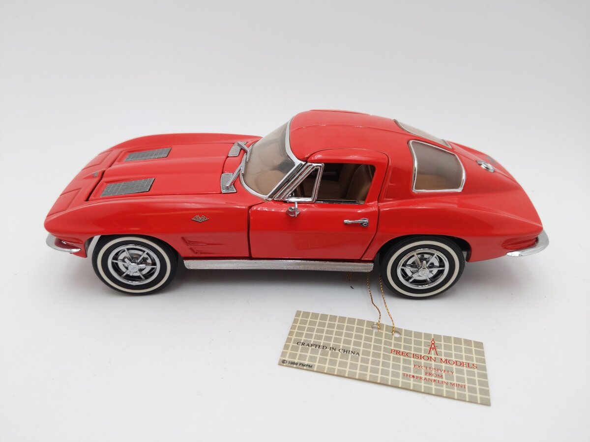 Franklin Mint 1963 1:24 1963 Corvette EX
