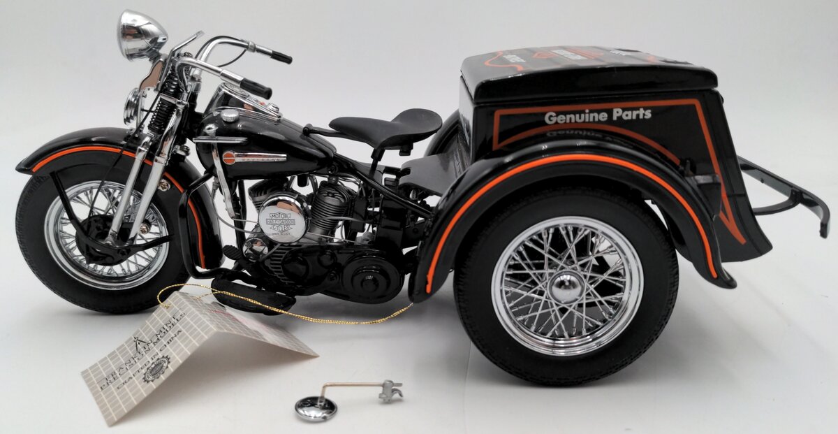 Franklin Mint 1:10 Scale 1947 Harley Davidson Servicar VG