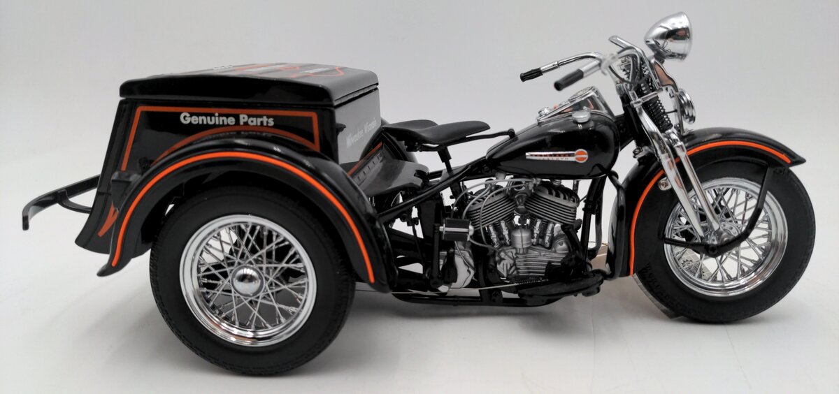 Franklin Mint 1:10 Scale 1947 Harley Davidson Servicar VG
