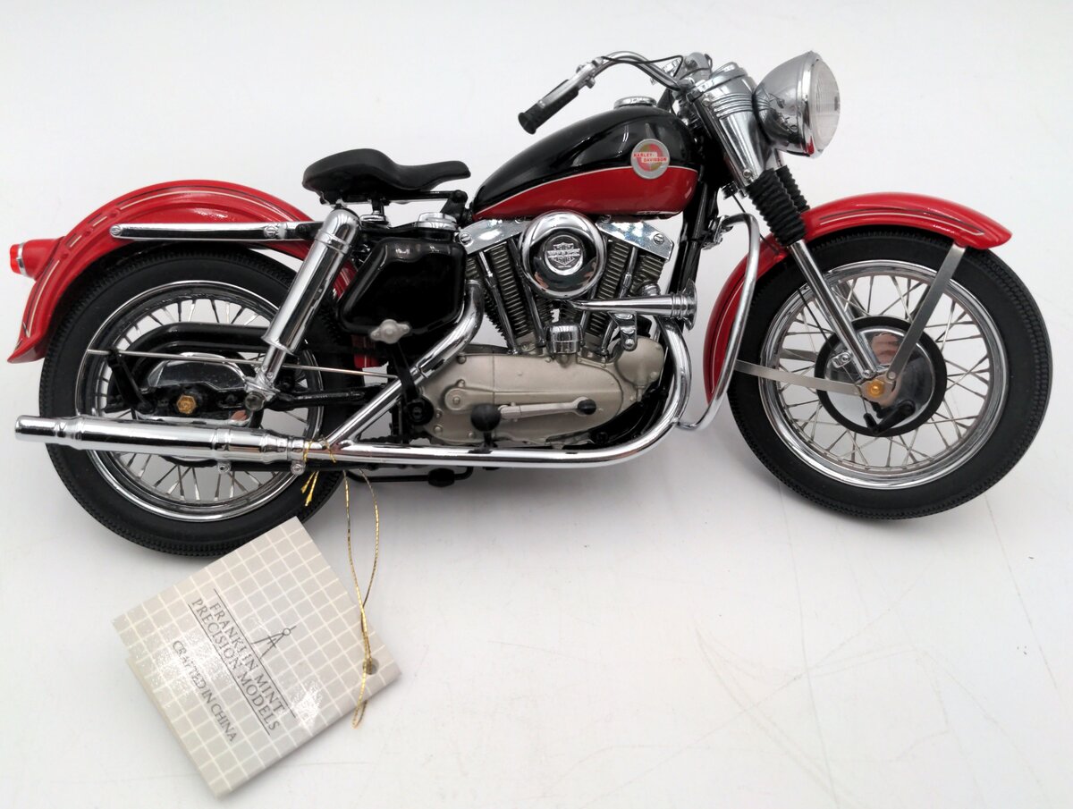 Franklin Mint 1:10 Scale 1957 Harley Davidson Sportster EX