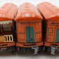American Flyer 1337 O Prewar "The Oriental" Lithographed Tinplate Passenger Set
