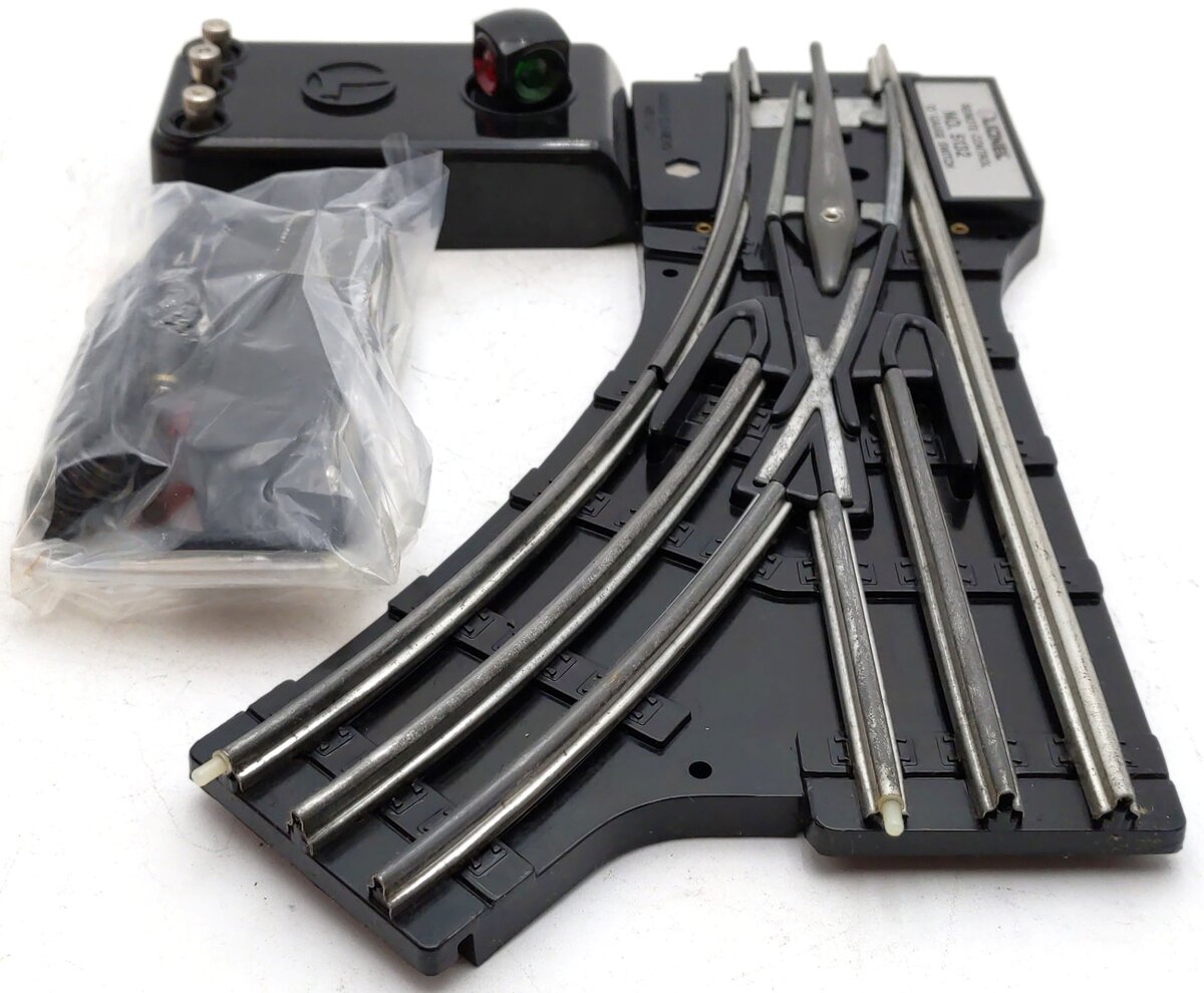 Lionel 6-5132 O Gauge Right Hand Remote Control Switch Turnout EX/Box