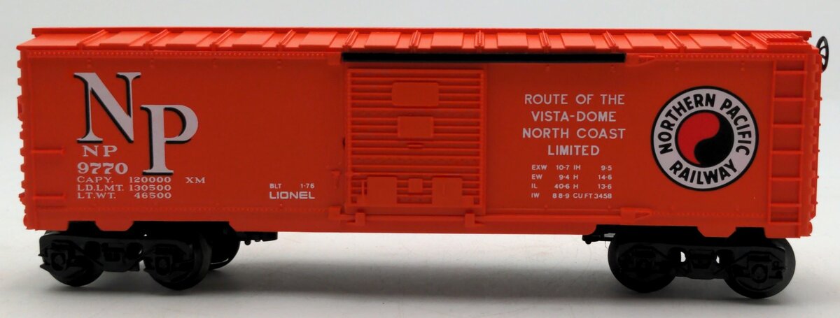 Lionel 6-9770 O Gauge Northern Pacific Boxcar #9770 EX/Box