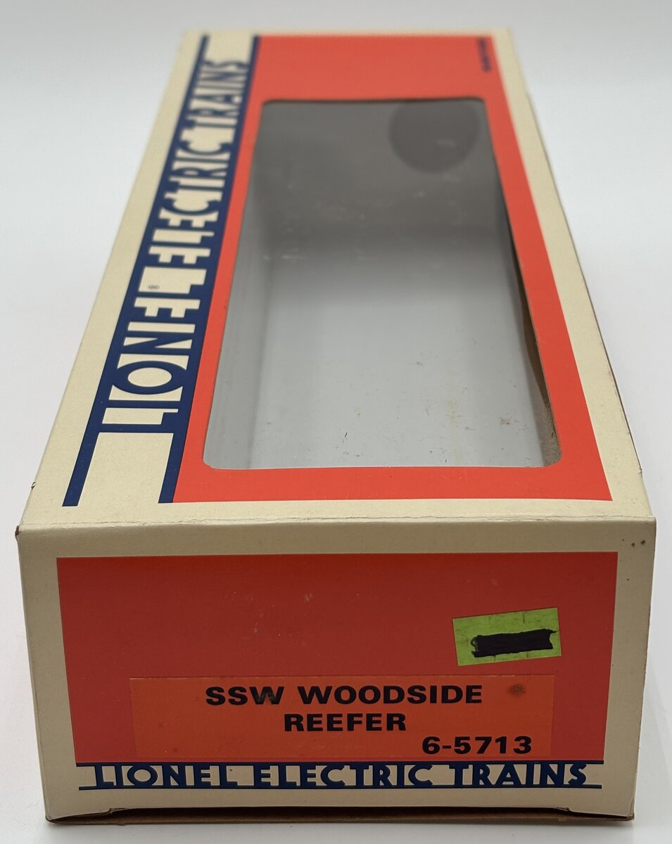 Lionel 6-5713 O Gauge SSW Cotton Belt Route Woodside Reefer Car EX/Box