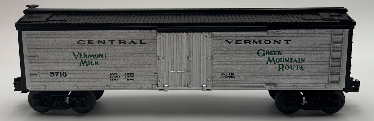 Lionel 6-5716 O Gauge Central Vermont Woodside Reefer #5716 LN/Box