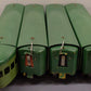 American Flyer Vintage O Gauge 1777 Green Diamond Passenger Car Set VG