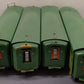 American Flyer Vintage O Gauge 1777 Green Diamond Passenger Car Set VG