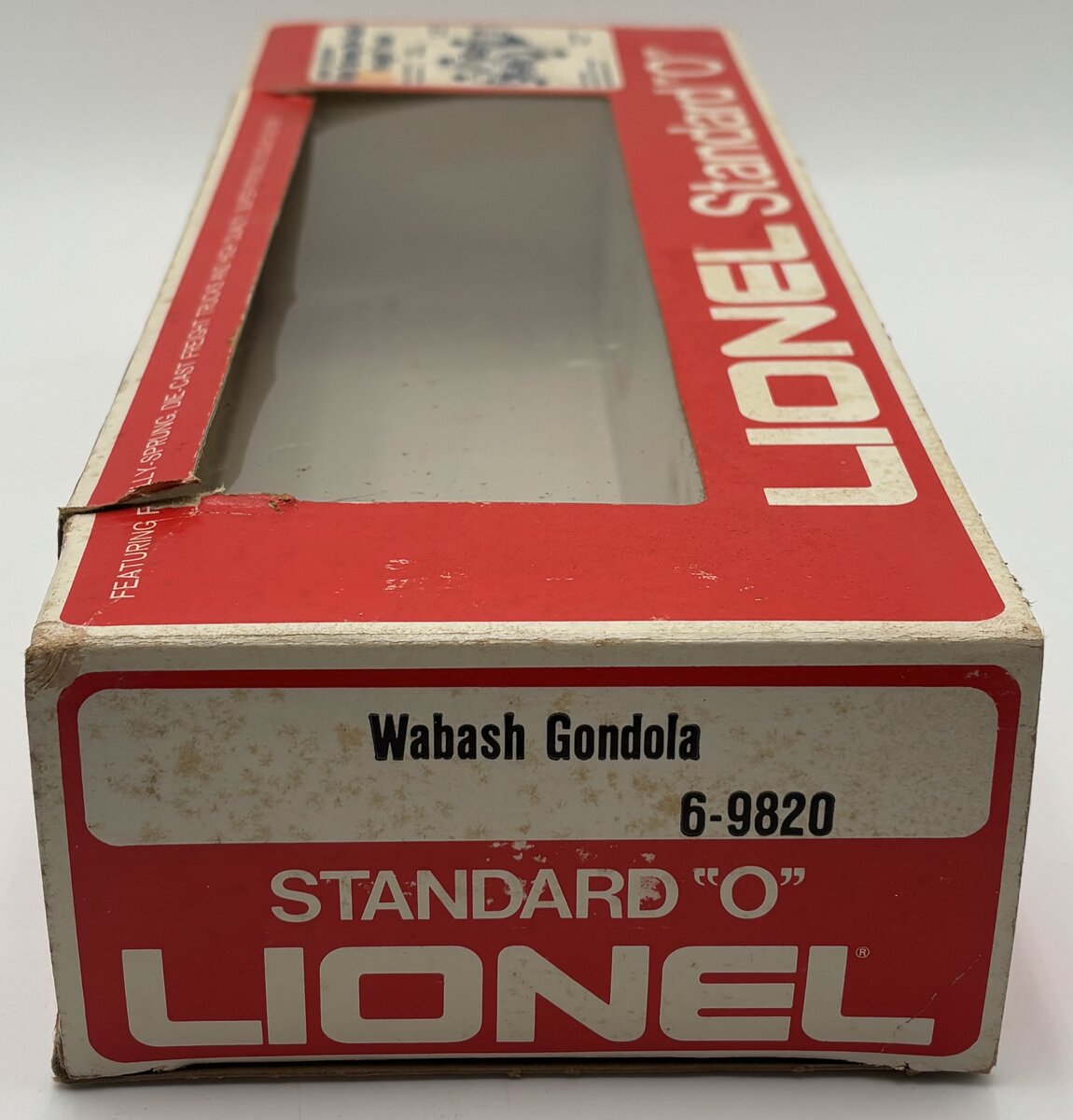 Lionel 6-9820 O Gauge Wabash Gondola Car #9820 EX/Box