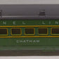 Lionel 2402 Vintage O Postwar Lionel Lines Green/Gray Chatham Pullman Car VG