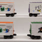 Lionel O Gauge Assorted Freight Cars: #19264, #19264, #19262, #19261 [4] EX/Box