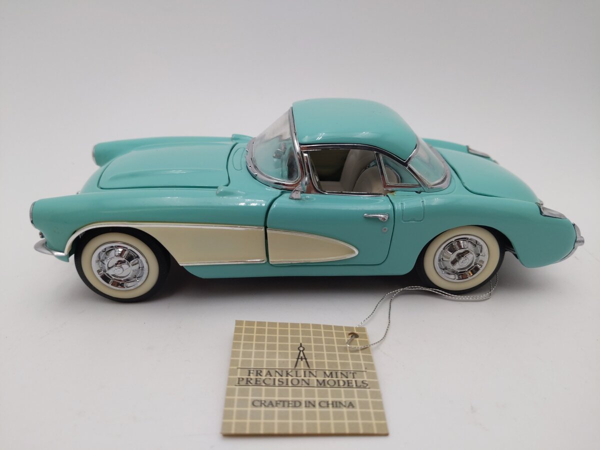 Franklin Models 1:24 1956 Corvette EX