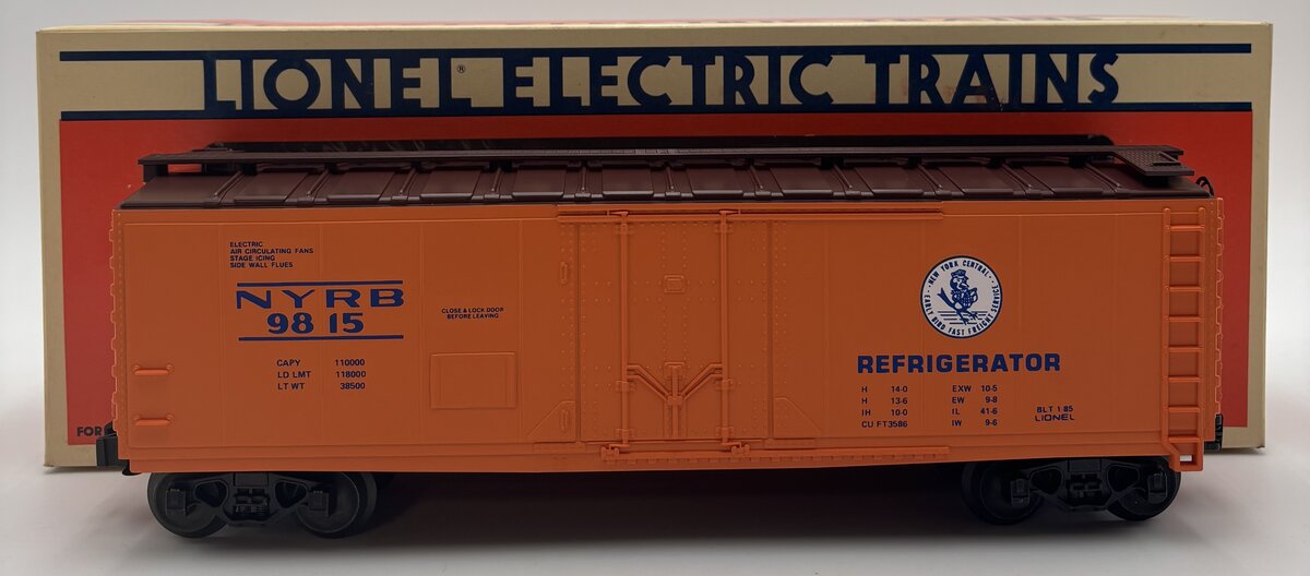 Lionel 6-9815 O Gauge New York Central Standard Refrigerator Car #9815 LN/Box