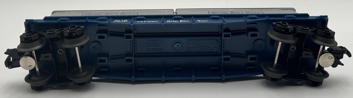 Lionel 6-16307 O Gauge Nickel Plate Road Flatcar with Trailers LN/Box