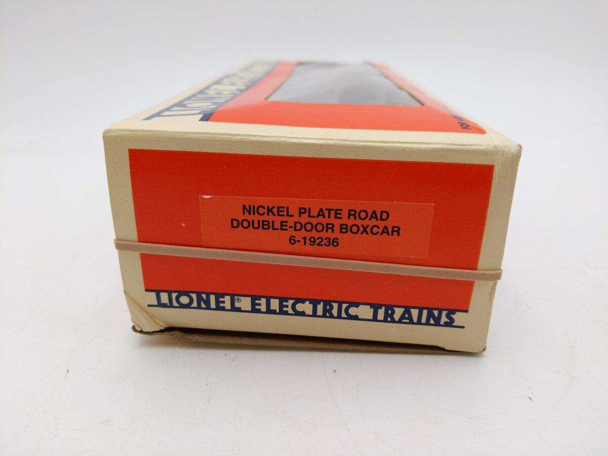 Lionel 6-19236 O Gauge Nickel Plate Road Double Door Boxcar EX/Box